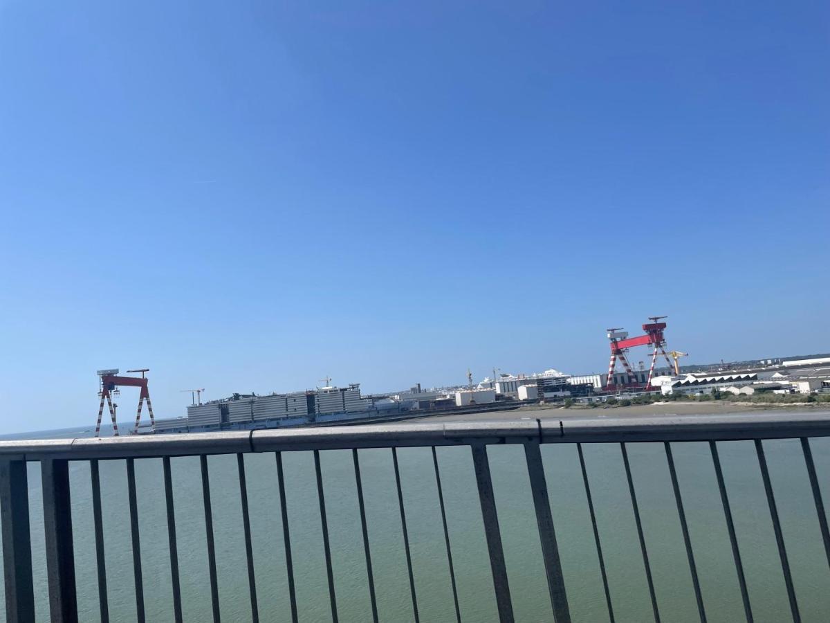 Studio Cosy Avec Terrasse, Proche Chantiers Et Airbus Saint-Nazaire (Loire-Atlantique) Exterior foto